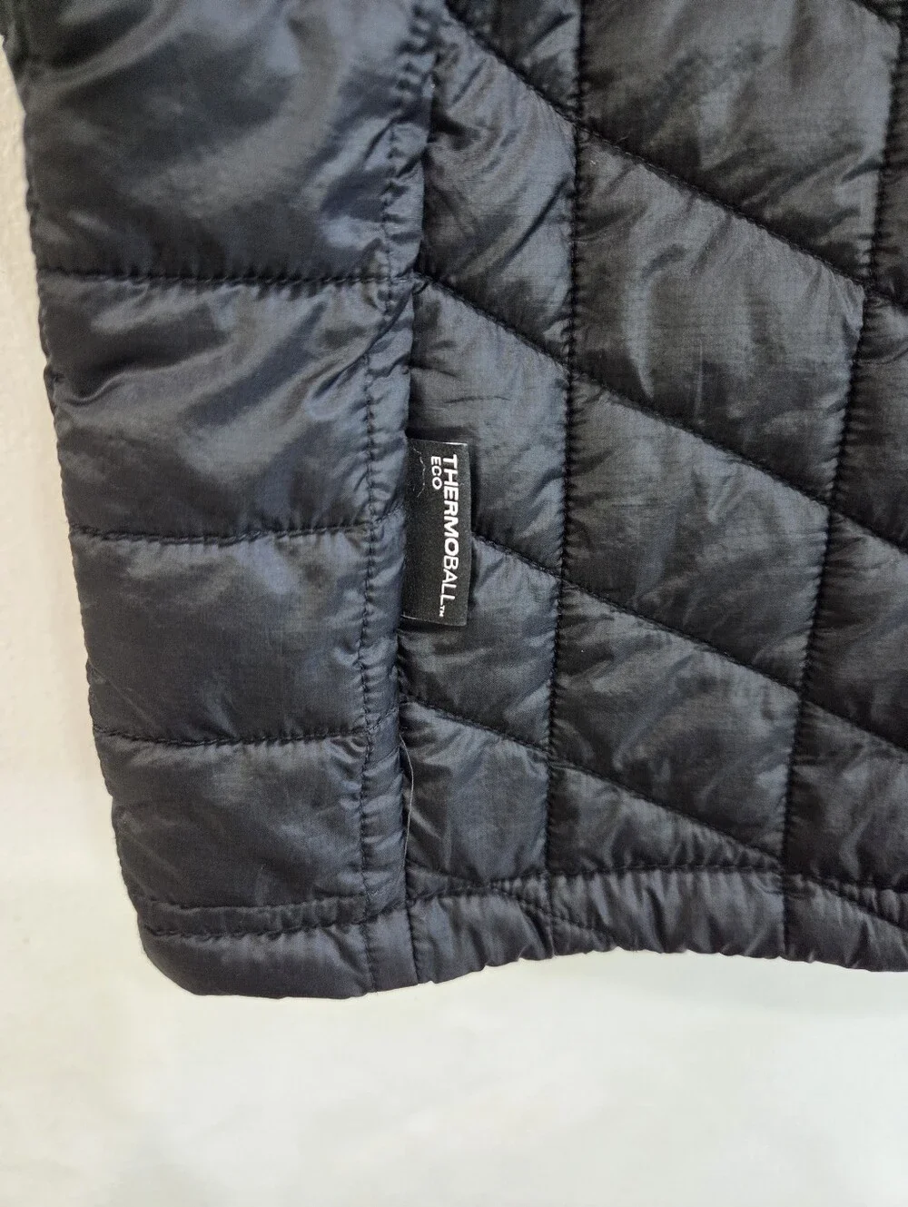 The North Face Men's ThermoBall Eco Full Zip Puffer Jacket Black Size XXL